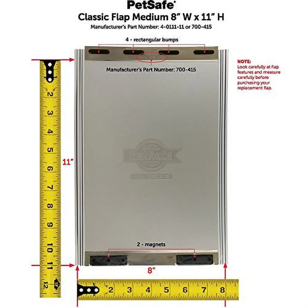Doors Replacement PetSafe Discontinued with - - Medium Compatible Classic Flap