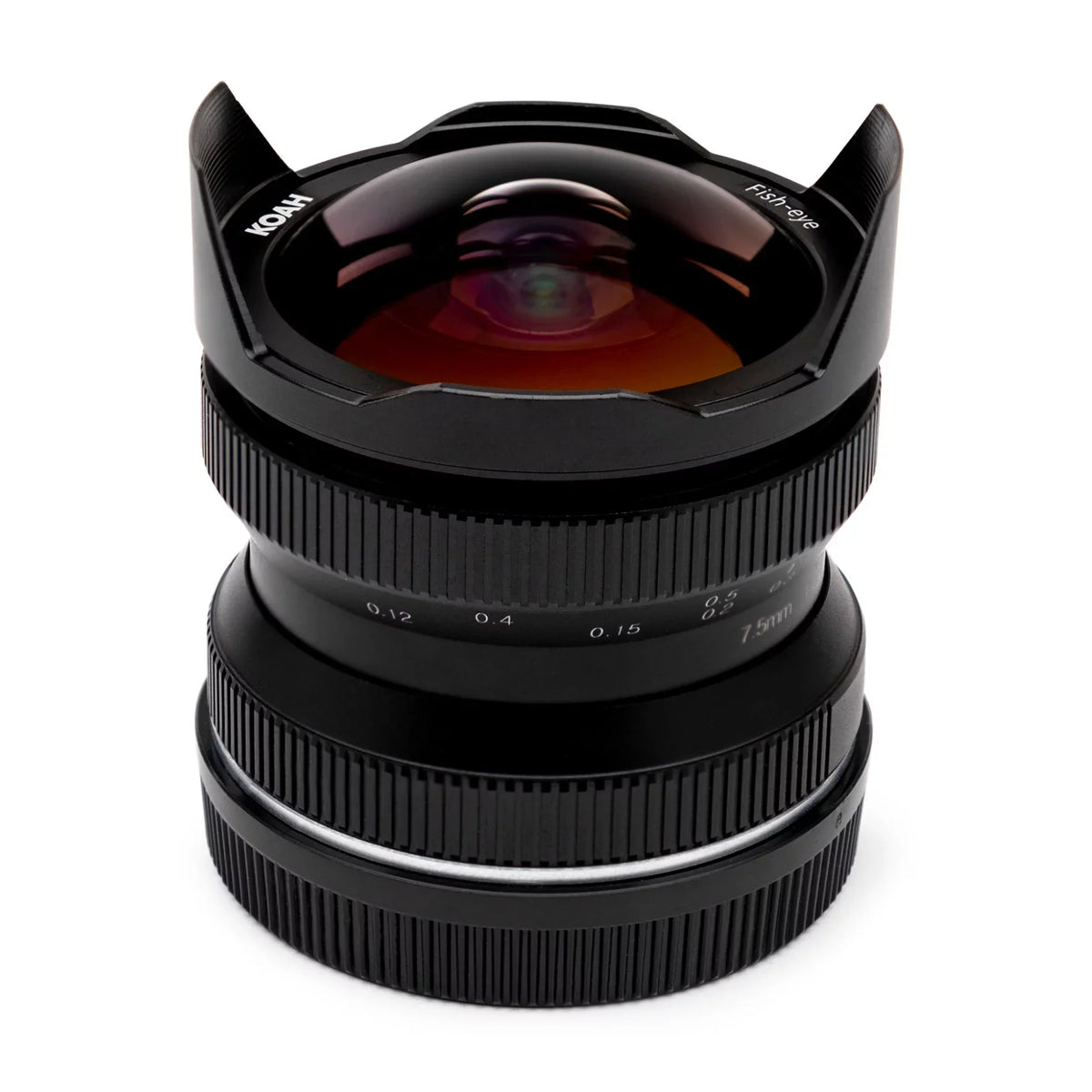 Fisheye EF-M Wide-Angle f/2.8 Canon 7.5mm Mount Koah Artisans Series Lens for
