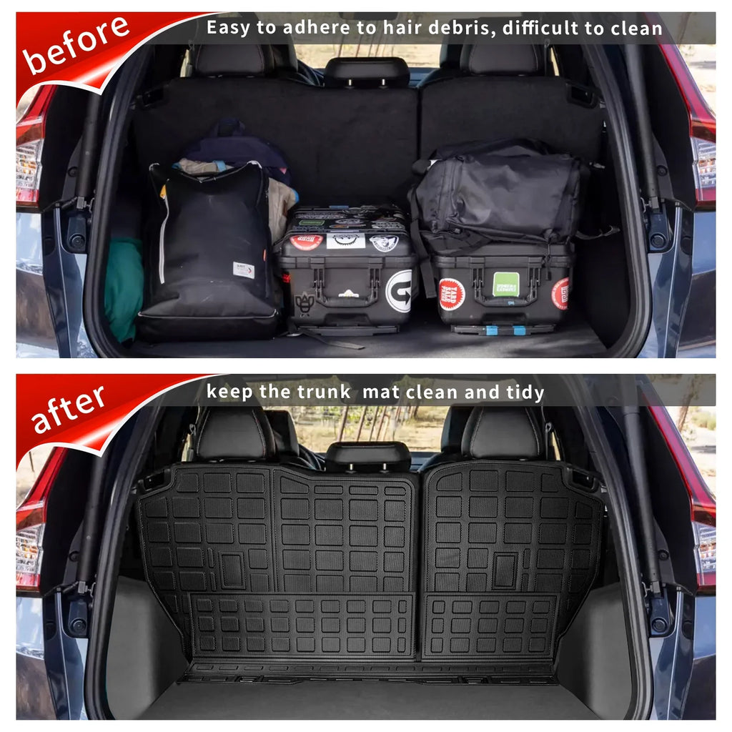 CR-V Fuel 2023 (Lower Cargo 2023 Deck) Liner Honda CRV Fit Mat Accessories Non-Hybrid Trunk 2024