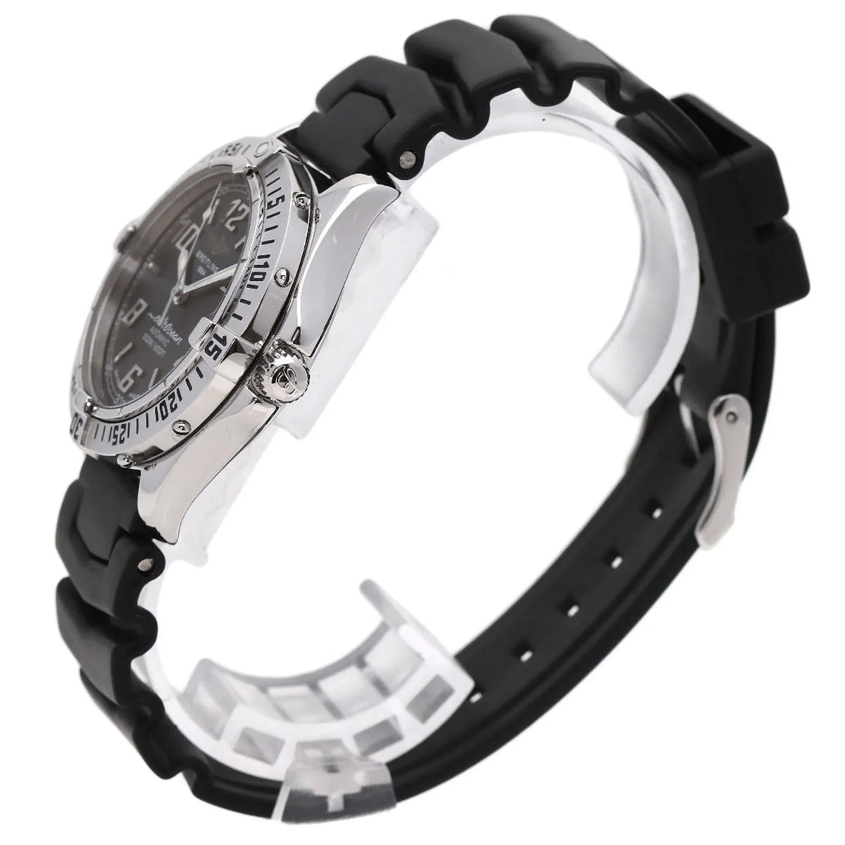 O'Shearn Watch Men's Colt BREITLING Steel/Rubber Pre-Owned A17350 Stainless (Good)