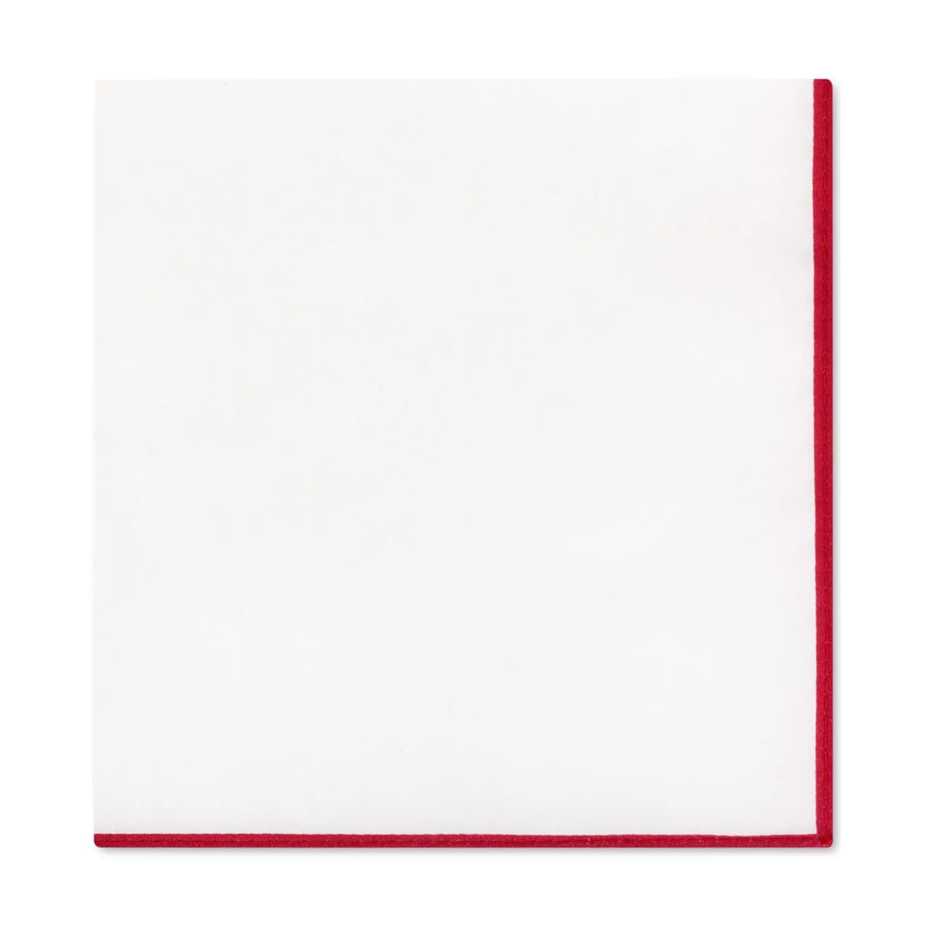 Solid Tommy Hilfiger Square, One Pocket White, Edge Mens Size