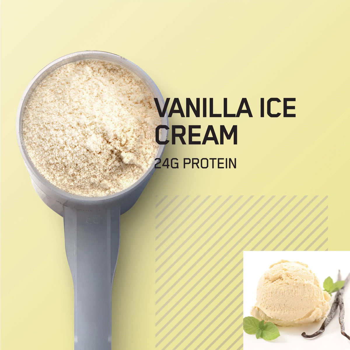 Gold Vanilla Standard Powder, Whey Protein Servings 100% lb, Cream, Nutrition, 73 Optimum Ice 5