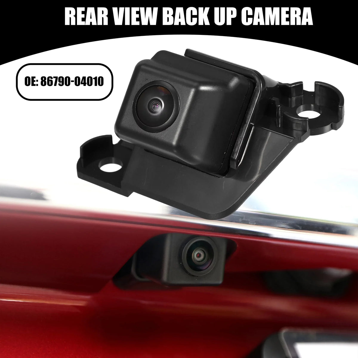 View Back Up Plastic 2009-2015 for Rear Black No.86790-04010 Tacoma Camera Toyota