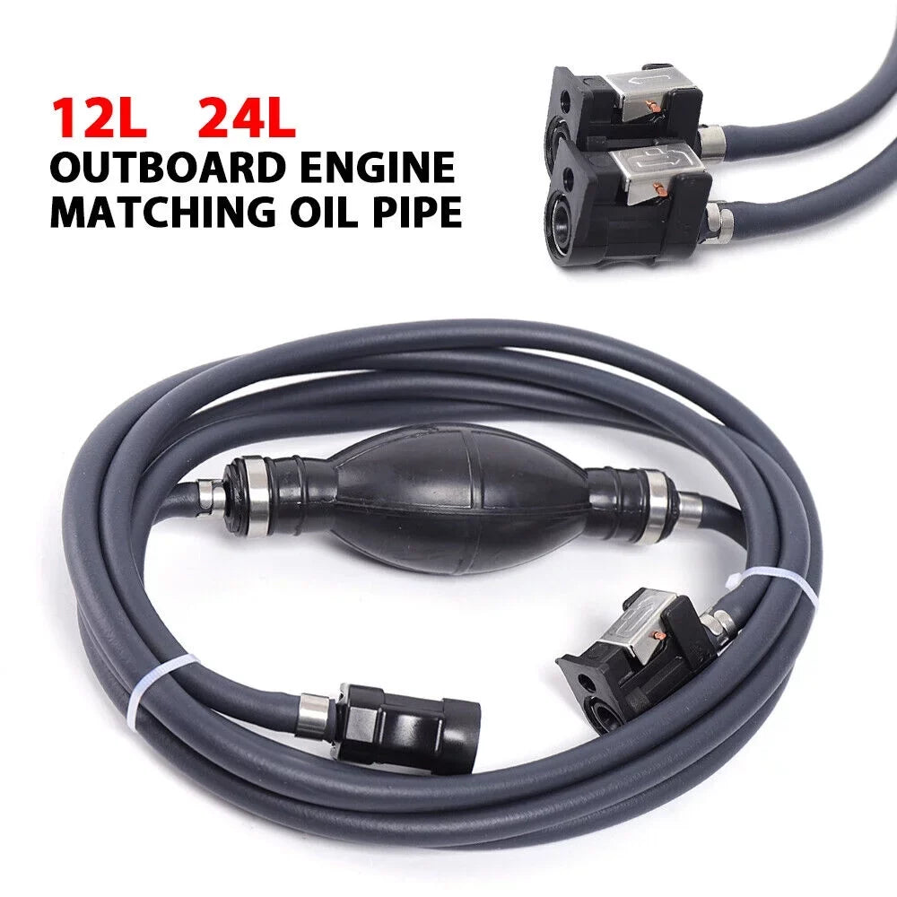 Hose Oil Line Boat Marine Inflatable Tube ZhdnBhnos Kayak Gas Tank Fuel Assembly Boat Connector Motor for Outboard