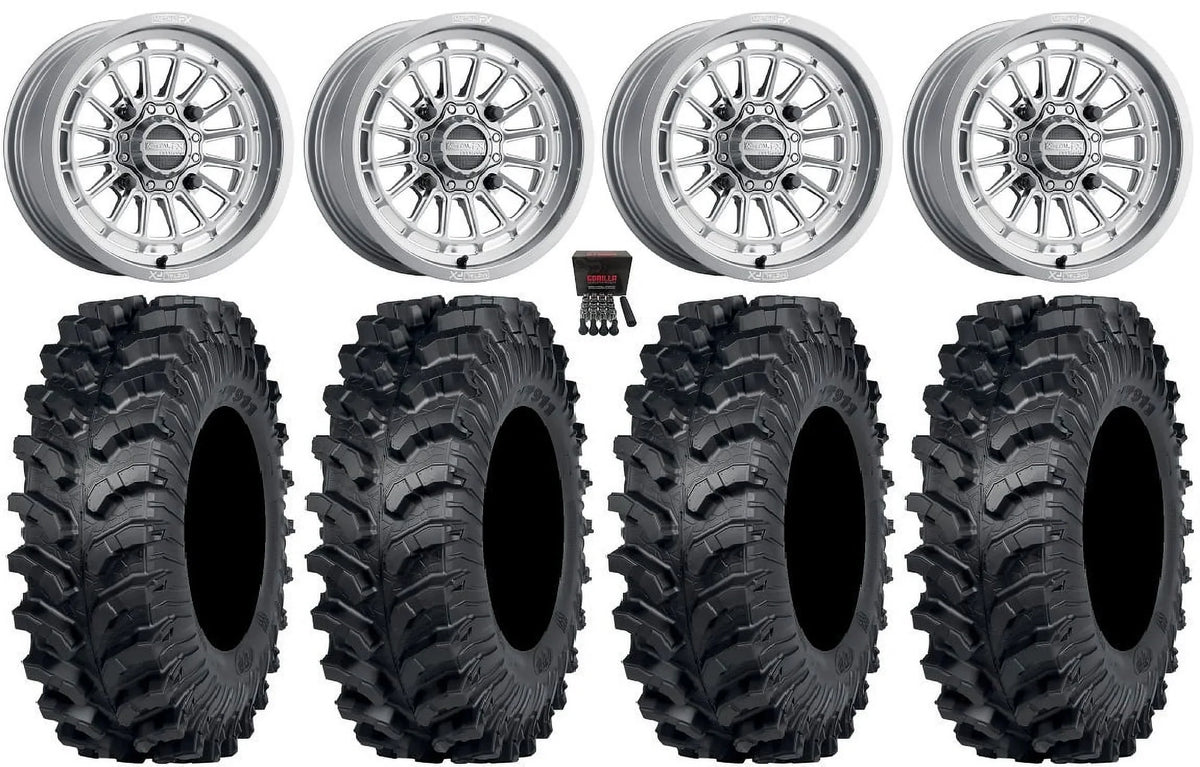 Ranger Cut 900/1000 XP XP 1000 Tires Contrast Gm MetalFX PRO Wheels MT911 Polaris Delta XP RZR / / 15" 34"