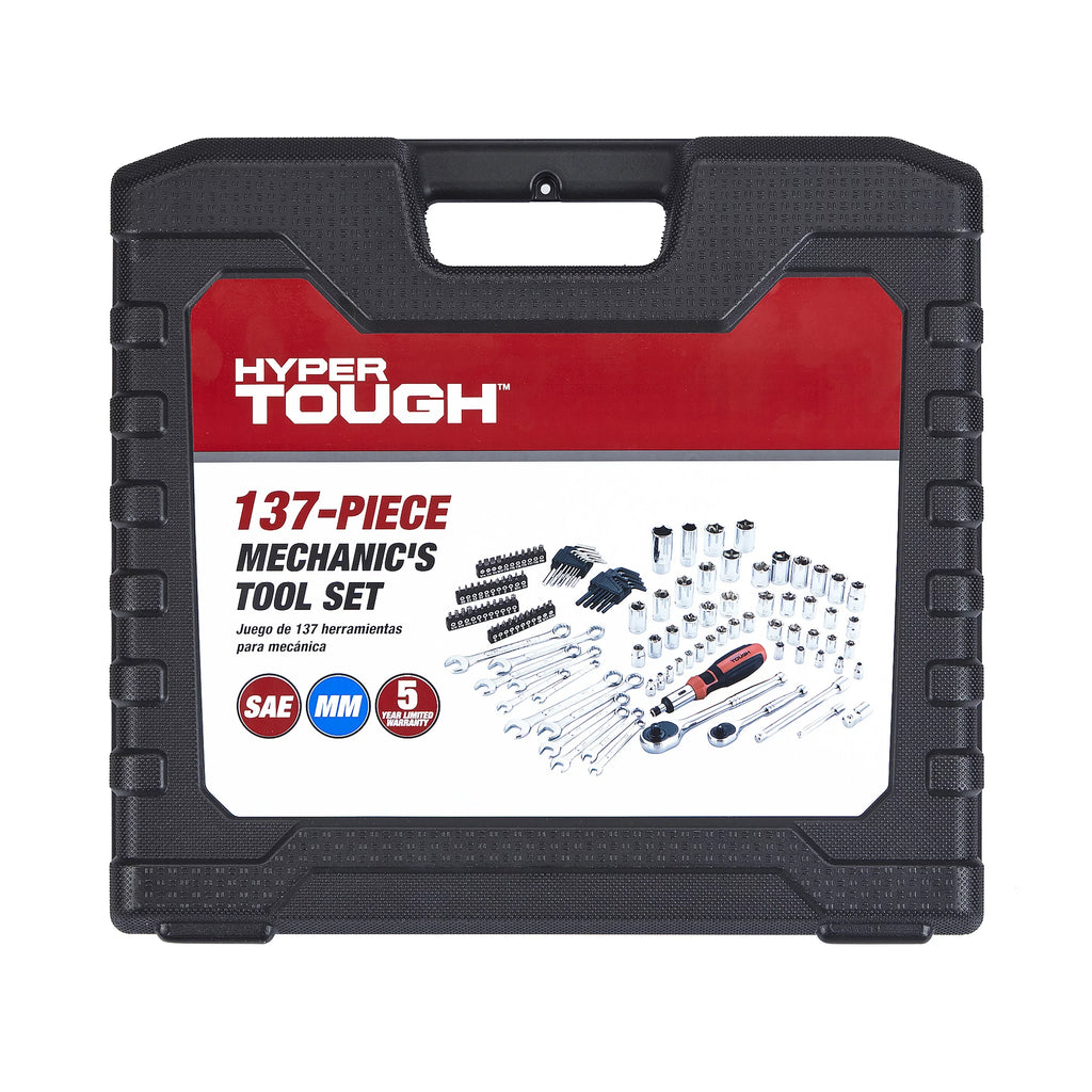 Hyper Bar, Wrenches, 137 Ratchet Metric Ratchet UJ5407TA more Bit and Set SAE & PC Extension Sockets of Hex Keys, Tool Tough Sizes Driver, including