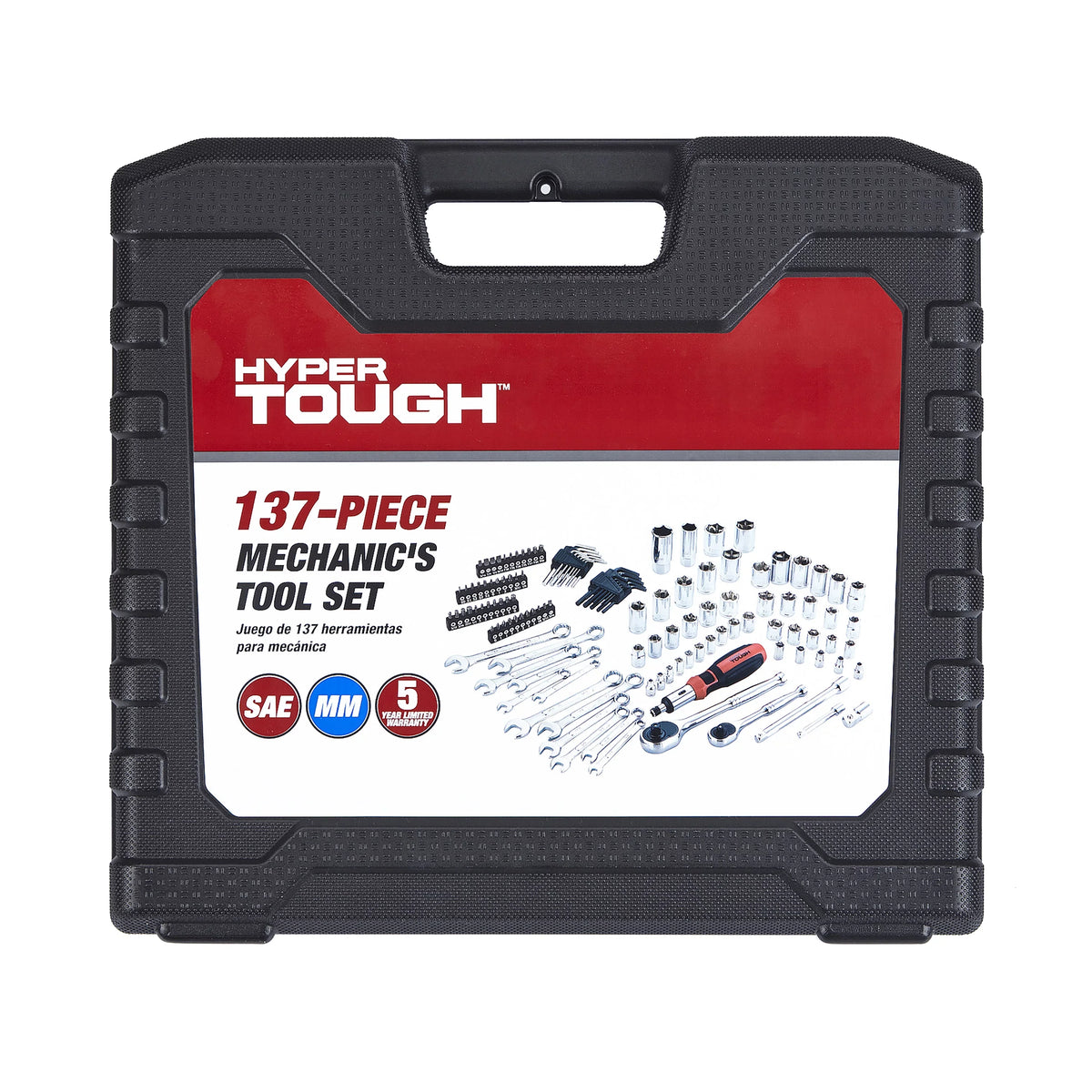 Hyper Bar, Wrenches, 137 Ratchet Metric Ratchet UJ5407TA more Bit and Set SAE & PC Extension Sockets of Hex Keys, Tool Tough Sizes Driver, including