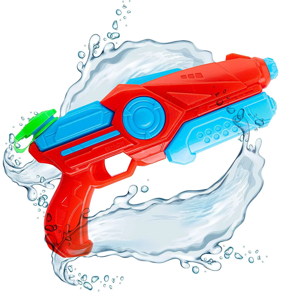 Water Blaster Red 4 Girls Pack Boys Plastic Guns, Prextex and Shooter Squirt