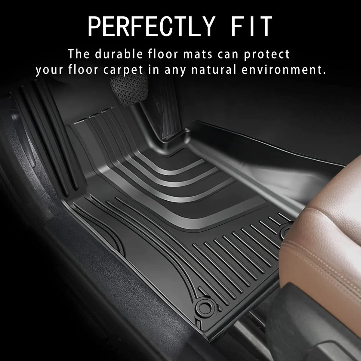 for 2023, 2018 (Not 2022 Floor 2017 Mats 2021 2020 All Single AOMSAZTO Weather Floor Hook Include 2019 Liners 2017 2nd Floor Driver-Side Automotive Jeep Model) Compass 1st & Car Row Fit