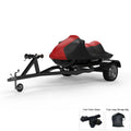 '- Trailerable Protects Straps And All Weatherproof More! Cover Color 2006-2011 And For Runner Includes YAMAHA Sun, FX Weather Storage Trailer from - - Jet Bag RED Wave Ski Rays, - / Rain, Black UV