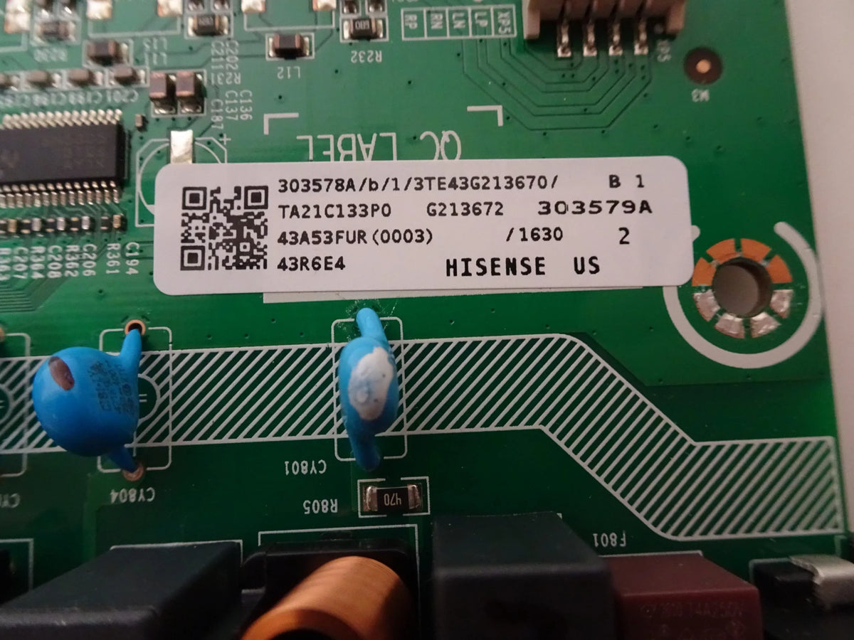 Main Board 43R6E4 303578A Hisense