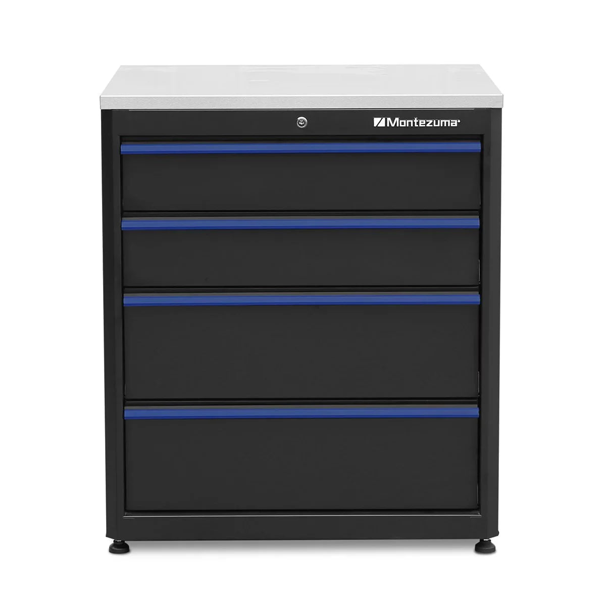 Garage System 24" Tool Locking Storage Workbench, 30.5 Black x Montezuma