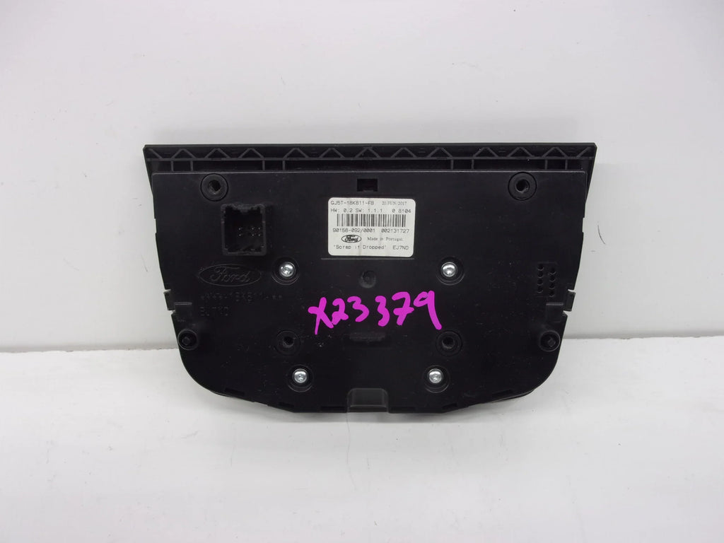 Sony Radio ID 2017-2019 OEM Ford Escape Control GJ5T-18K811-FB Pre-Owned Panel (Good)