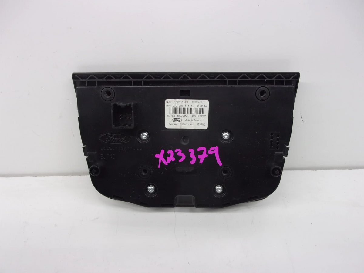 Sony Radio ID 2017-2019 OEM Ford Escape Control GJ5T-18K811-FB Pre-Owned Panel (Good)