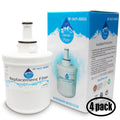 Replacement Water with 4-Pack Samsung Water Samsung Compatible Refrigerator DA29-00003A Samsung Cartridge for Fridge DA29-00003B, Samsung Filter DA29-00003G, RF267ABRS - Filter