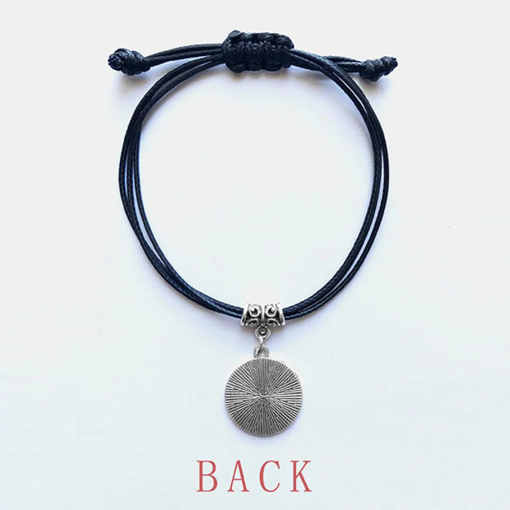Amusement Black Roller Jewelry Park Bracelet Rope Coaster Facilities Wristband Leather