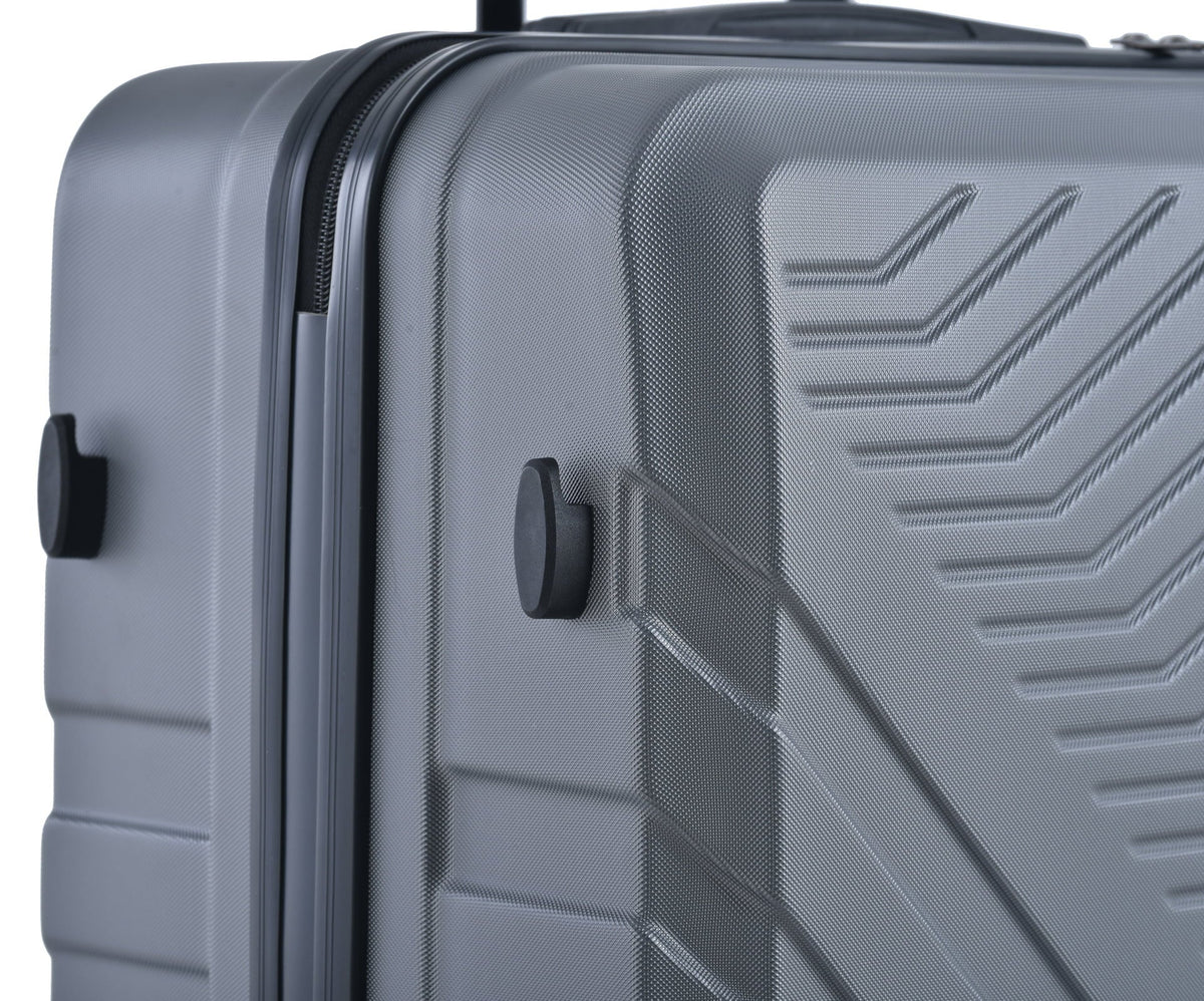 Luggage Set with Travel Durable - Effortless ABS Lock TSA