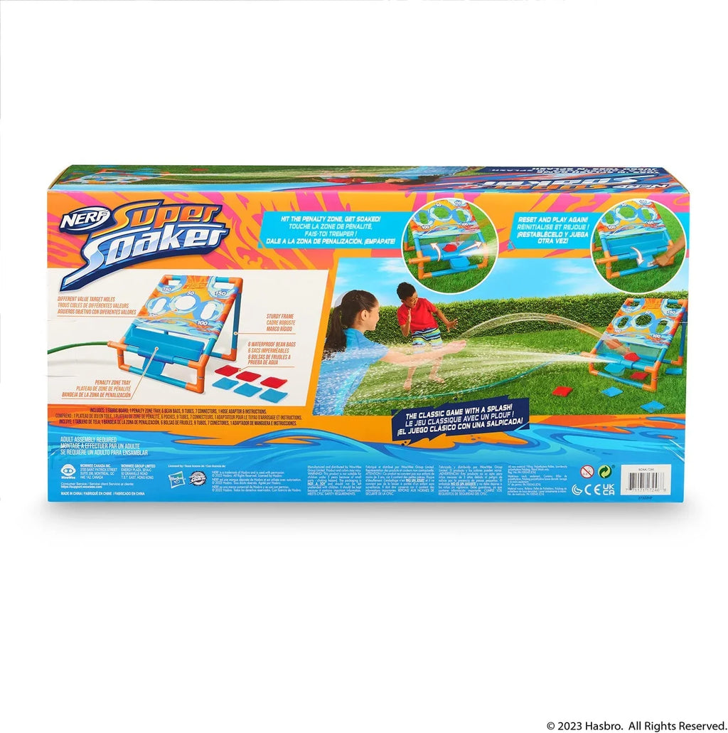 NERF by WowWee ‚ÄòN Game Toss Splash Soaker Super