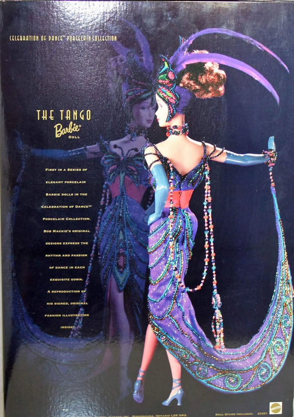 Bob Barbie 1998 Dance of Collection Porcelain Tango Mackie The Celebration Doll