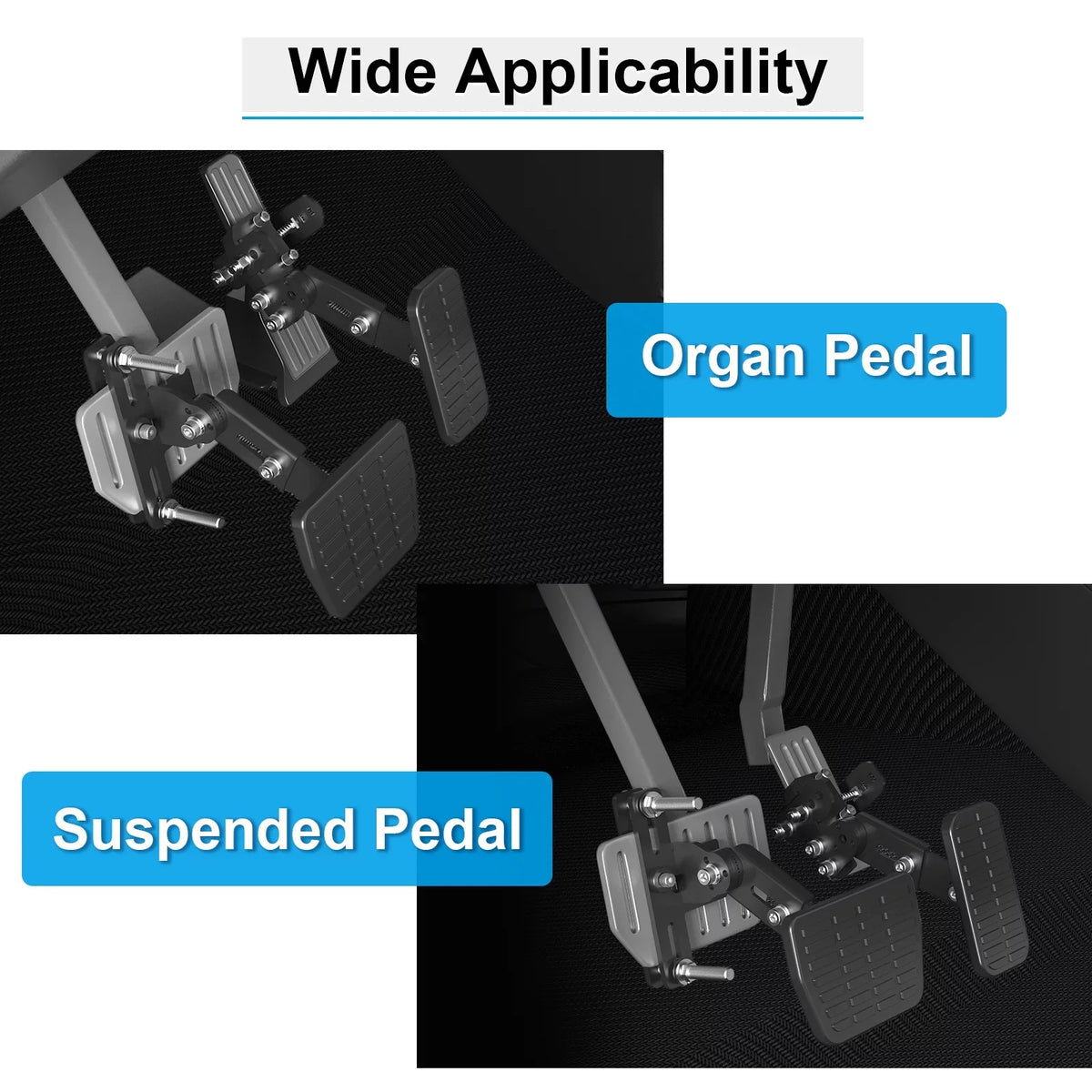 Adjustable Driving Short and People Pedal Black for Drivers Cars Brake Angle, Length Gas Extenders and DriFeez