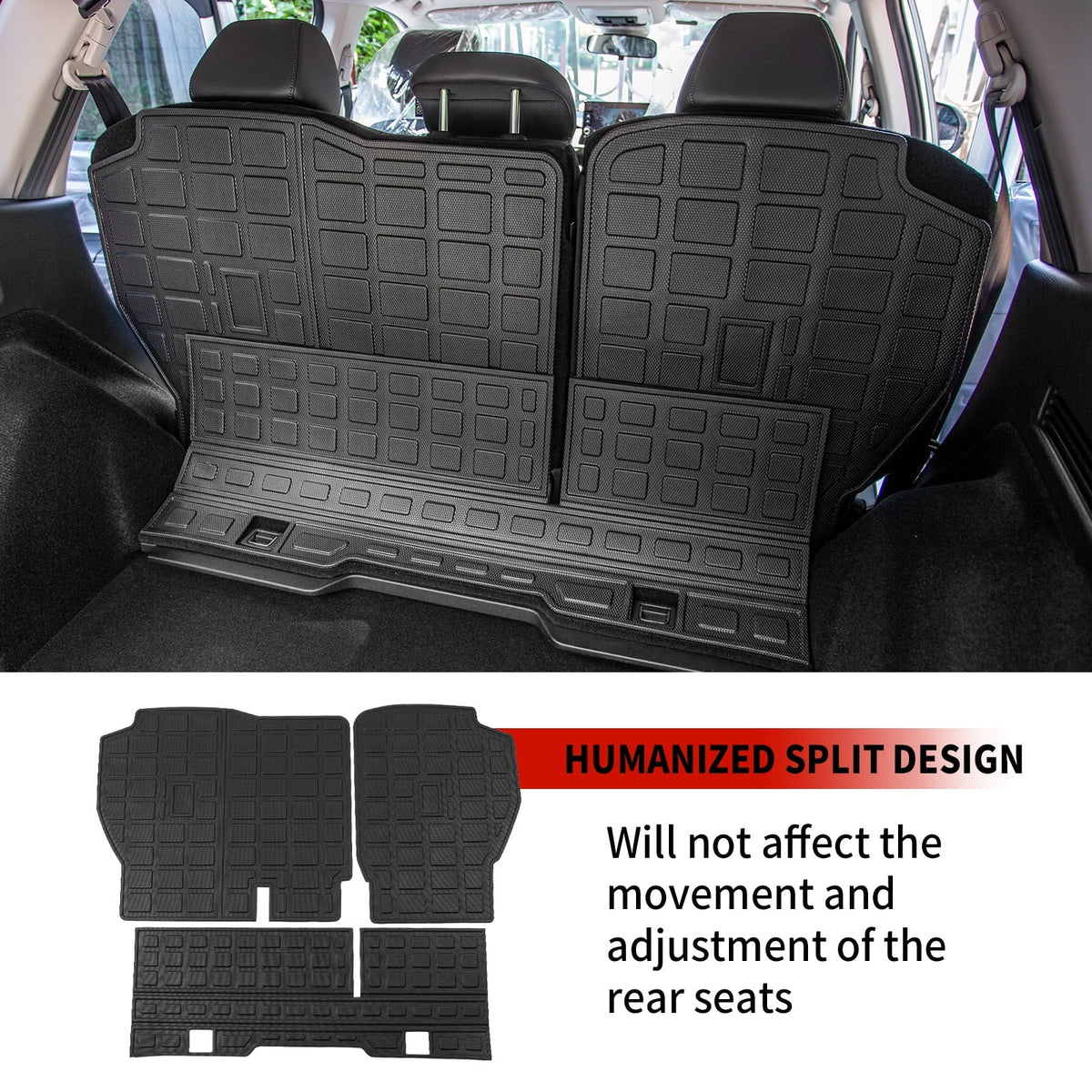 mats Seat Cr-v Accessories CRV Honda 2024 Fuel 2023 Honda Trunk 2024 Mat Liner Car Cargo Cover 2024 Fit Back Protector