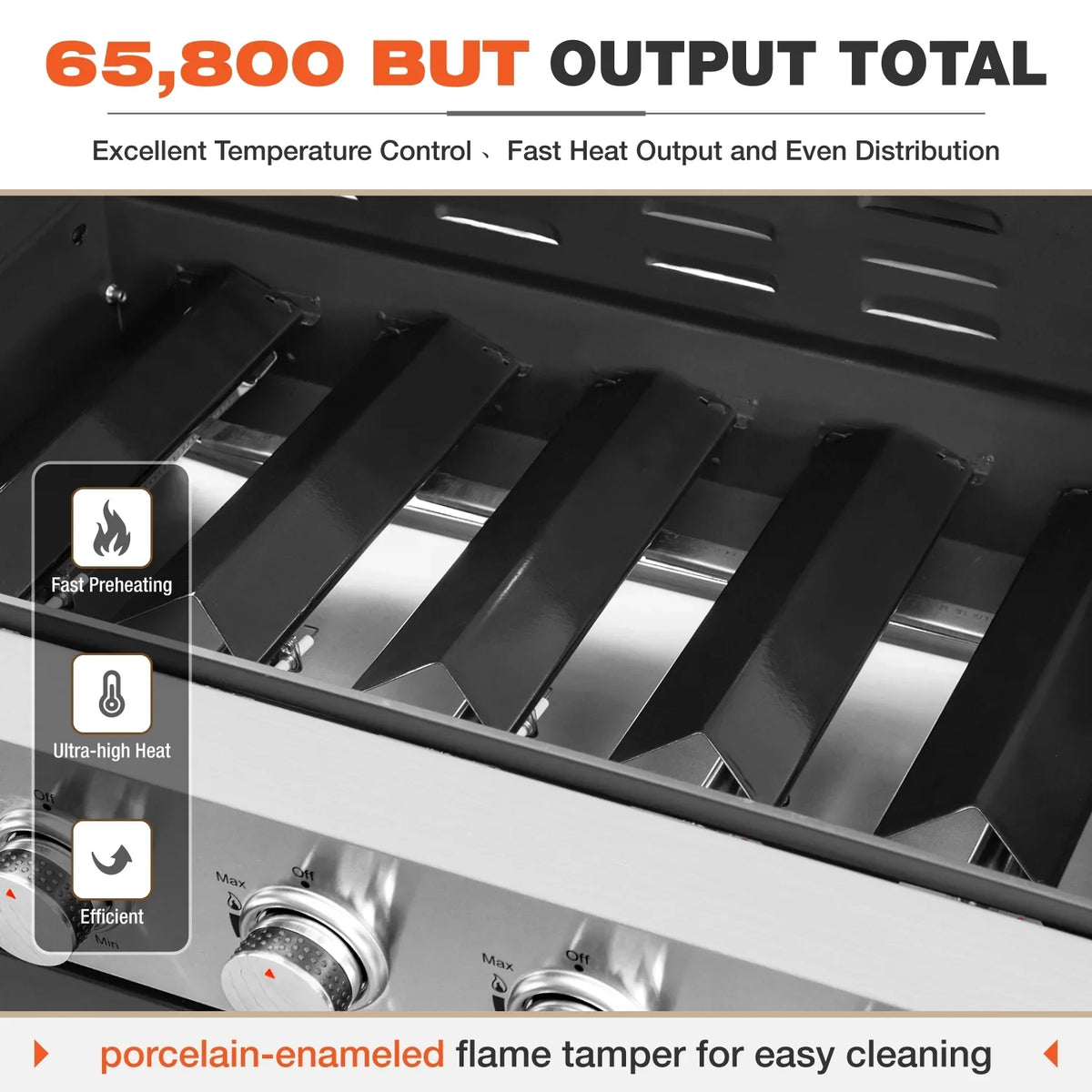 Burner with Burner Grill Side Summit Steel Gas 6 Grill Propane Living Stainless BBQ