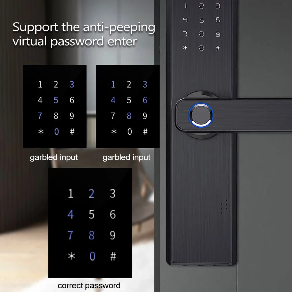 App Lock,Door Fesjoy Wifi Door Irfora Door Keyless Locks Intelligent Lock Buzhi