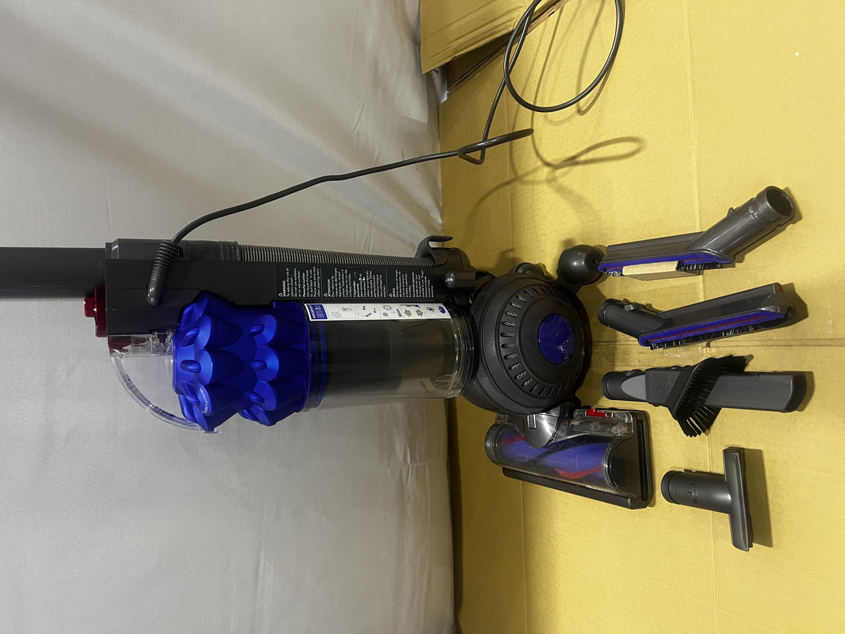 DC50 Vacuum Box Dyson 209456-02 Open Upright Iron/Blue Allergy Ball Compact