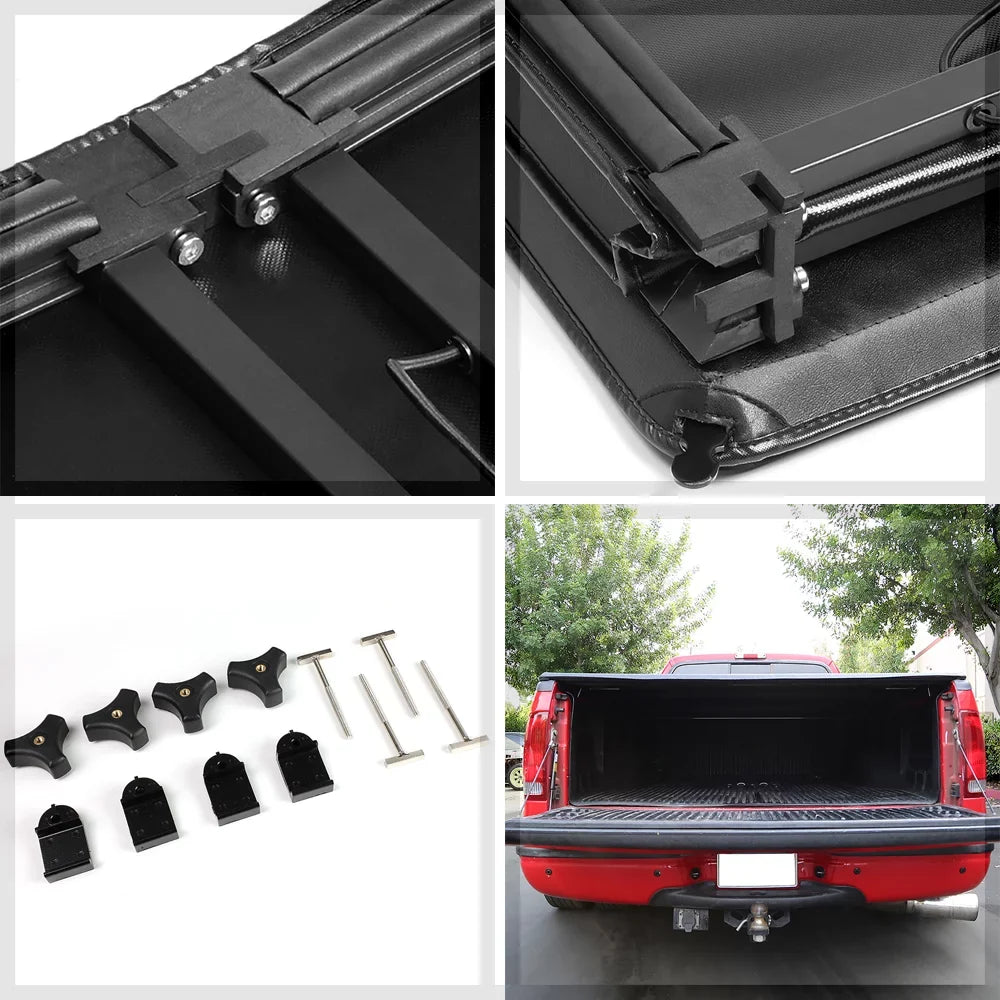 Short Fits 2003-2009 Ram 1500/2500 Cover RAM Fleetside 1500, 2006-2008 Bed Tri-Fold 02-09 select: Tonneau DODGE 2500 Soft 6.5Ft for RAM DODGE