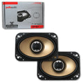 x 4 6-inch Audio Audio Polk DB461 Speakers Car 2-way Loud