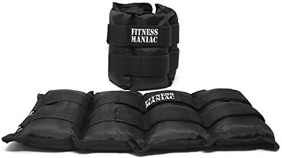 leg weights gym, women weight, durable premium double workout, ab, glute men for walking, 16 heavy set 1 pounds pair and (8 straps exercises lbs pro per ankle for ankle)