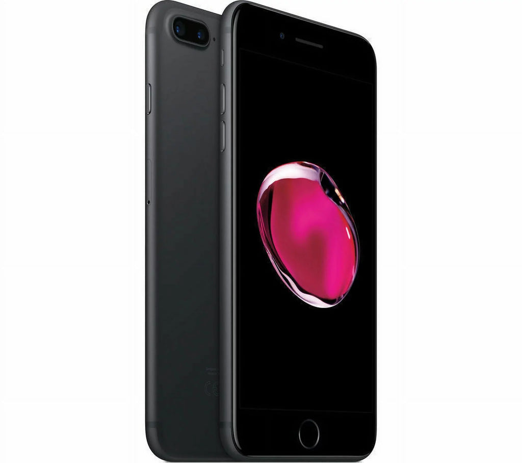 128GB Unlocked) (Used A+) Black (Fully Apple iPhone Matte 7 - A1661 Plus